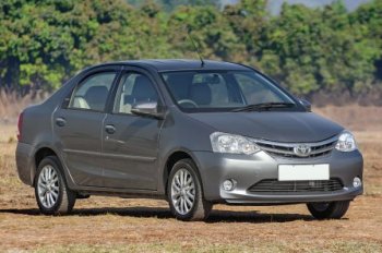 Toyota Etios taxi service in Srinagar Kashmir